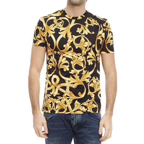 versace t shirt goud